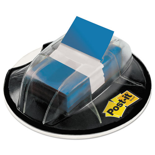 Post-it® Flags wholesale. Page Flags In Desk Grip Dispenser, 1 X 1 3-4, Blue, 200-dispenser. HSD Wholesale: Janitorial Supplies, Breakroom Supplies, Office Supplies.