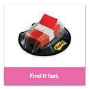 Post-it® Flags wholesale. Page Flags In Desk Grip Dispenser, 1 X 1 3-4, Red, 200-dispenser. HSD Wholesale: Janitorial Supplies, Breakroom Supplies, Office Supplies.
