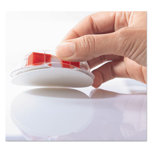 Post-it® Flags wholesale. Page Flags In Desk Grip Dispenser, 1 X 1 3-4, Red, 200-dispenser. HSD Wholesale: Janitorial Supplies, Breakroom Supplies, Office Supplies.