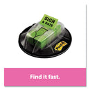 Post-it® Flags wholesale. Page Flags In Dispenser, "sign And Date", Bright Green, 200 Flags-dispenser. HSD Wholesale: Janitorial Supplies, Breakroom Supplies, Office Supplies.