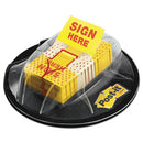 Post-it® Flags wholesale. Page Flags In Dispenser, "sign Here", Yellow, 200 Flags-dispenser. HSD Wholesale: Janitorial Supplies, Breakroom Supplies, Office Supplies.