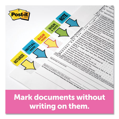 Post-it® Flags wholesale. Page Flags In Dispenser, "sign Here", Yellow, 200 Flags-dispenser. HSD Wholesale: Janitorial Supplies, Breakroom Supplies, Office Supplies.
