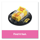 Post-it® Flags wholesale. Page Flags In Dispenser, "sign Here", Yellow, 200 Flags-dispenser. HSD Wholesale: Janitorial Supplies, Breakroom Supplies, Office Supplies.