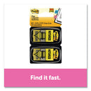 Post-it® Flags wholesale. Arrow Message 1" Page Flags, "notarize," Yellow, 2 50-flag Dispensers-pack. HSD Wholesale: Janitorial Supplies, Breakroom Supplies, Office Supplies.