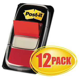 Post-it® Flags wholesale. Marking Page Flags In Dispensers, Red, 50 Flags-dispenser, 12 Dispensers-pack. HSD Wholesale: Janitorial Supplies, Breakroom Supplies, Office Supplies.