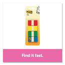 Post-it® Flags wholesale. Page Flags In Portable Dispenser, Assorted Primary, 160 Flags-dispenser. HSD Wholesale: Janitorial Supplies, Breakroom Supplies, Office Supplies.