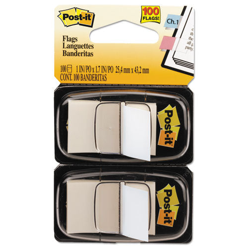 Post-it® Flags wholesale. Standard Page Flags In Dispenser, White, 100 Flags-dispenser. HSD Wholesale: Janitorial Supplies, Breakroom Supplies, Office Supplies.