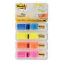 Post-it® Flags wholesale. Highlighting Page Flags, 4 Bright Colors, 4 Dispensers, 1-2" X 1 3-4", 35-color. HSD Wholesale: Janitorial Supplies, Breakroom Supplies, Office Supplies.