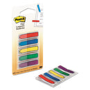 Post-it® Flags wholesale. Arrow 1-2" Page Flags, Blue-green-purple-red-yellow, 20-color, 100-pack. HSD Wholesale: Janitorial Supplies, Breakroom Supplies, Office Supplies.