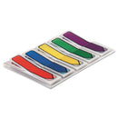 Post-it® Flags wholesale. Arrow 1-2" Page Flags, Blue-green-purple-red-yellow, 20-color, 100-pack. HSD Wholesale: Janitorial Supplies, Breakroom Supplies, Office Supplies.