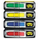 Post-it® Flags wholesale. Arrow 1-2" Page Flags, Assorted Primary, 24-color, 96-flags-pack. HSD Wholesale: Janitorial Supplies, Breakroom Supplies, Office Supplies.