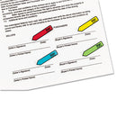 Post-it® Flags wholesale. Arrow Message 1-2" Page Flags W-dispensers, "sign Here", Asst Primary, 120-pack. HSD Wholesale: Janitorial Supplies, Breakroom Supplies, Office Supplies.