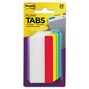 Post-it® Tabs wholesale. Tabs, 1-3-cut Tabs, Assorted Colors, 3" Wide, 24-pack. HSD Wholesale: Janitorial Supplies, Breakroom Supplies, Office Supplies.