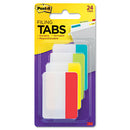 Post-it® Tabs wholesale. Tabs, 1-5-cut Tabs, Assorted Colors, 2" Wide, 24-pack. HSD Wholesale: Janitorial Supplies, Breakroom Supplies, Office Supplies.