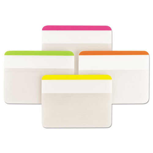 Post-it® Tabs wholesale. Tabs, Lined, 1-5-cut Tabs, Assorted Brights, 2" Wide, 24-pack. HSD Wholesale: Janitorial Supplies, Breakroom Supplies, Office Supplies.