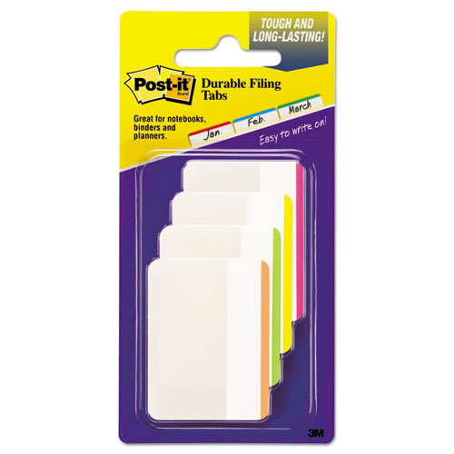 Post-it® Tabs wholesale. Tabs, Lined, 1-5-cut Tabs, Assorted Brights, 2" Wide, 24-pack. HSD Wholesale: Janitorial Supplies, Breakroom Supplies, Office Supplies.