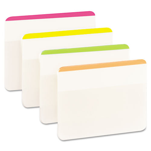 Post-it® Tabs wholesale. Tabs, Lined, 1-5-cut Tabs, Assorted Brights, 2" Wide, 24-pack. HSD Wholesale: Janitorial Supplies, Breakroom Supplies, Office Supplies.