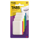 Post-it® Tabs wholesale. Tabs, Lined, 1-5-cut Tabs, Assorted Primary Colors, 2" Wide, 24-pack. HSD Wholesale: Janitorial Supplies, Breakroom Supplies, Office Supplies.