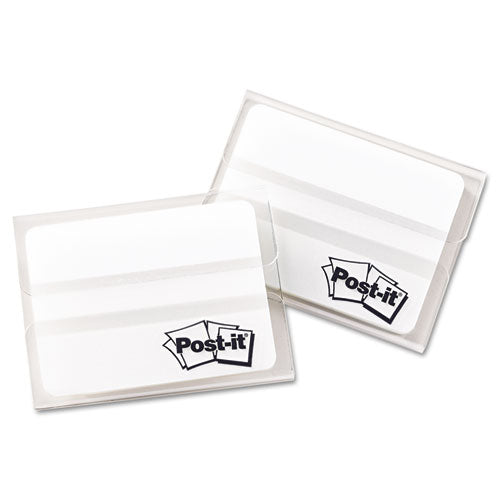 Post-it® Tabs wholesale. Tabs, Lined, 1-5-cut Tabs, White, 2" Wide, 50-pack. HSD Wholesale: Janitorial Supplies, Breakroom Supplies, Office Supplies.