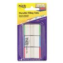 Post-it® Tabs wholesale. 1" Tabs, 1-5-cut Tabs, Lined, Assorted Primary Colors, 1" Wide, 66-pack. HSD Wholesale: Janitorial Supplies, Breakroom Supplies, Office Supplies.