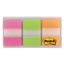 Load image into Gallery viewer, Post-it® Tabs wholesale. 1&quot; Tabs, 1-5-cut Tabs, Assorted Brights, 1&quot; Wide, 66-pack. HSD Wholesale: Janitorial Supplies, Breakroom Supplies, Office Supplies.