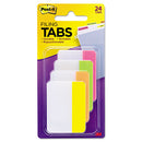 Post-it® Tabs wholesale. Tabs, 1-5-cut Tabs, Assorted Brights, 2" Wide, 24-pack. HSD Wholesale: Janitorial Supplies, Breakroom Supplies, Office Supplies.
