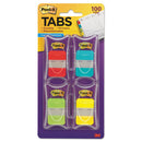 Post-it® Tabs wholesale. 1" Tabs, 1-5-cut Tabs, Assorted Colors, 1" Wide, 100-pack. HSD Wholesale: Janitorial Supplies, Breakroom Supplies, Office Supplies.