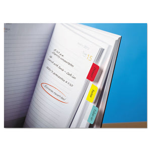 Post-it® Tabs wholesale. 1" Tabs, 1-5-cut Tabs, Assorted Primary Colors, 1" Wide, 66-pack. HSD Wholesale: Janitorial Supplies, Breakroom Supplies, Office Supplies.