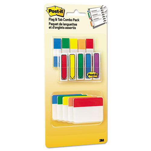 Post-it® wholesale. Flags And Tabs Combo Pack, Assorted Primary Colors, 230-pack. HSD Wholesale: Janitorial Supplies, Breakroom Supplies, Office Supplies.