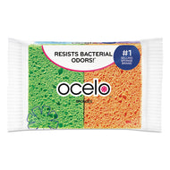 ocelo™ wholesale. Vibrant Color Sponges, 4.7 X 3 X 0.6, Assorted Colors, 4-pack. HSD Wholesale: Janitorial Supplies, Breakroom Supplies, Office Supplies.