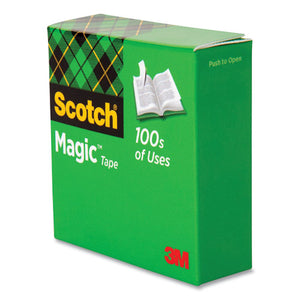 Scotch® wholesale. Scotch™ Magic Tape Refill, 1" Core, 1" X 36 Yds, Clear. HSD Wholesale: Janitorial Supplies, Breakroom Supplies, Office Supplies.