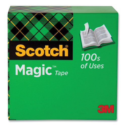 Scotch® wholesale. Scotch™ Magic Tape Refill, 1" Core, 1" X 36 Yds, Clear. HSD Wholesale: Janitorial Supplies, Breakroom Supplies, Office Supplies.