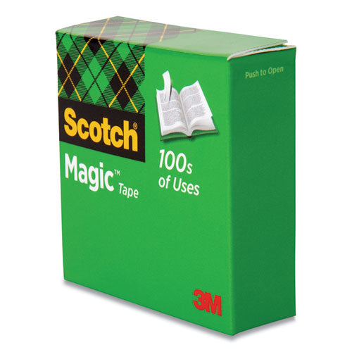 Scotch® wholesale. Scotch™ Magic Tape Refill, 1" Core, 0.5" X 36 Yds, Clear. HSD Wholesale: Janitorial Supplies, Breakroom Supplies, Office Supplies.