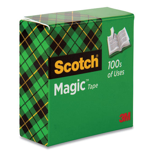 Scotch® wholesale. Scotch™ Magic Tape Refill, 1" Core, 0.75" X 83.33 Ft, Clear. HSD Wholesale: Janitorial Supplies, Breakroom Supplies, Office Supplies.