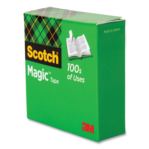 Scotch® wholesale. Scotch™ Magic Tape Refill, 3" Core, 0.75" X 72 Yds, Clear. HSD Wholesale: Janitorial Supplies, Breakroom Supplies, Office Supplies.