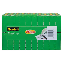 Load image into Gallery viewer, Scotch® wholesale. Scotch™ Magic Tape Value Pack, 1&quot; Core, 0.75&quot; X 83.33 Ft, Clear, 20-pack. HSD Wholesale: Janitorial Supplies, Breakroom Supplies, Office Supplies.