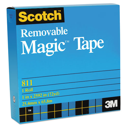 Scotch® wholesale. Scotch™ Removable Tape, 1" Core, 0.75" X 36 Yds, Transparent. HSD Wholesale: Janitorial Supplies, Breakroom Supplies, Office Supplies.