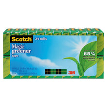 Load image into Gallery viewer, Scotch® wholesale. Scotch Magic Greener Tape, 1&quot; Core, 0.75&quot; X 75 Ft, Clear, 24-pack. HSD Wholesale: Janitorial Supplies, Breakroom Supplies, Office Supplies.