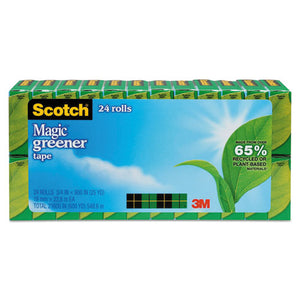 Scotch® wholesale. Scotch Magic Greener Tape, 1" Core, 0.75" X 75 Ft, Clear, 24-pack. HSD Wholesale: Janitorial Supplies, Breakroom Supplies, Office Supplies.