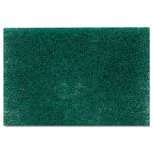 Load image into Gallery viewer, Scotch-Brite™ PROFESSIONAL wholesale. Commercial Heavy-duty Scouring Pad, Green, 6 X 9, 12-pack. HSD Wholesale: Janitorial Supplies, Breakroom Supplies, Office Supplies.