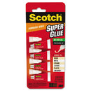 Scotch® wholesale. Scotch™ Single Use Super Glue No-run Gel, 0.02 Oz, Dries Clear, 4-pack. HSD Wholesale: Janitorial Supplies, Breakroom Supplies, Office Supplies.