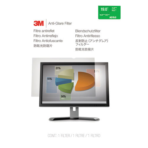 3M™ wholesale. 3M™ Antiglare Frameless Filter For 19" Monitor. HSD Wholesale: Janitorial Supplies, Breakroom Supplies, Office Supplies.
