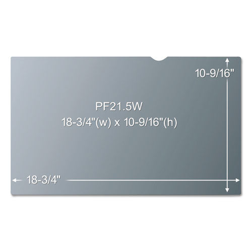 3M™ wholesale. 3M™ Antiglare Frameless Filter For 21.5" Widescreen Monitor, 16:9 Aspect Ratio. HSD Wholesale: Janitorial Supplies, Breakroom Supplies, Office Supplies.