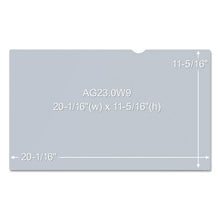 Load image into Gallery viewer, 3M™ wholesale. 3M™ Antiglare Frameless Filter For 23&quot; Widescreen Monitor, 16:9 Aspect Ratio. HSD Wholesale: Janitorial Supplies, Breakroom Supplies, Office Supplies.