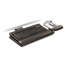 Load image into Gallery viewer, 3M™ wholesale. 3M™ Sit-stand Easy Adjust Keyboard Tray, Highly Adjustable Platform,, Black. HSD Wholesale: Janitorial Supplies, Breakroom Supplies, Office Supplies.