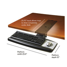 Load image into Gallery viewer, 3M™ wholesale. 3M™ Sit-stand Easy Adjust Keyboard Tray, Highly Adjustable Platform,, Black. HSD Wholesale: Janitorial Supplies, Breakroom Supplies, Office Supplies.