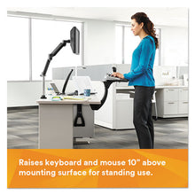 Load image into Gallery viewer, 3M™ wholesale. 3M™ Sit-stand Easy Adjust Keyboard Tray, Highly Adjustable Platform,, Black. HSD Wholesale: Janitorial Supplies, Breakroom Supplies, Office Supplies.