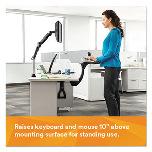 3M™ wholesale. 3M™ Sit-stand Easy Adjust Keyboard Tray, Highly Adjustable Platform,, Black. HSD Wholesale: Janitorial Supplies, Breakroom Supplies, Office Supplies.