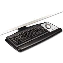 Load image into Gallery viewer, 3M™ wholesale. 3M™ Easy Adjust Keyboard Tray, Standard Platform, 23&quot; Track, Black. HSD Wholesale: Janitorial Supplies, Breakroom Supplies, Office Supplies.