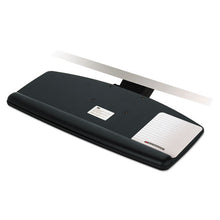 Load image into Gallery viewer, 3M™ wholesale. 3M™ Easy Adjust Keyboard Tray, Standard Platform, 23&quot; Track, Black. HSD Wholesale: Janitorial Supplies, Breakroom Supplies, Office Supplies.